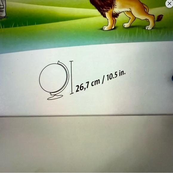 Ravensburger Blue 3D Puzzle Globe - Picture 4 of 9